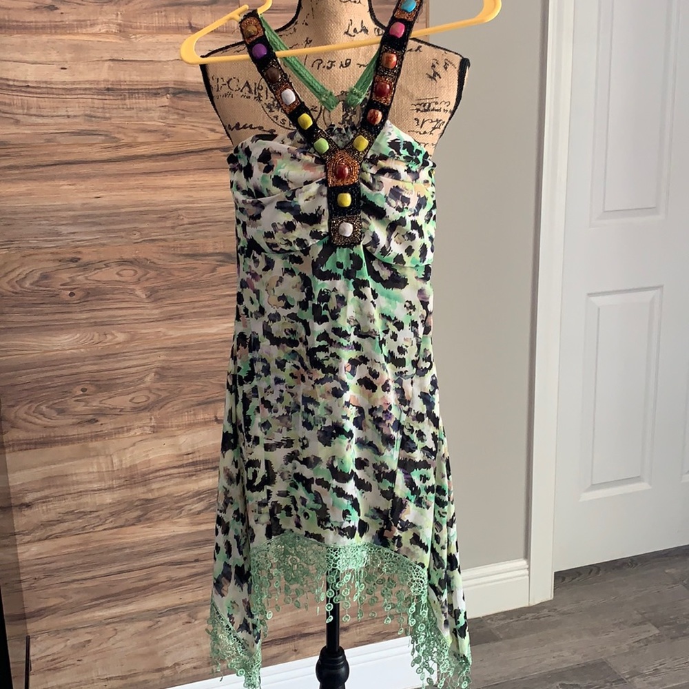Gioia fashion multi color dress